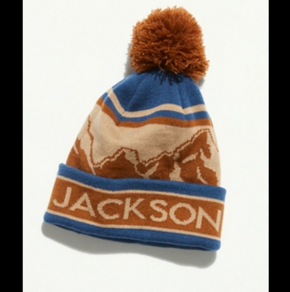 Mountain series pom beanie Jackson hole